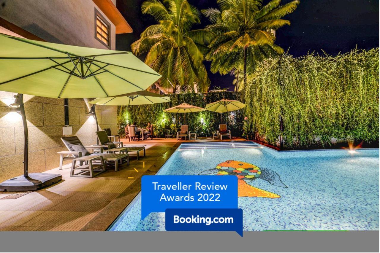 Fabhotel Prime Sarala Crown With Pool - Nr Calangute Beach Exteriör bild